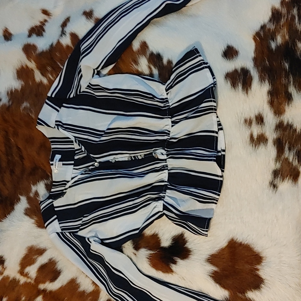 $10 Add On Stella Tweed Blouse Sz Sm